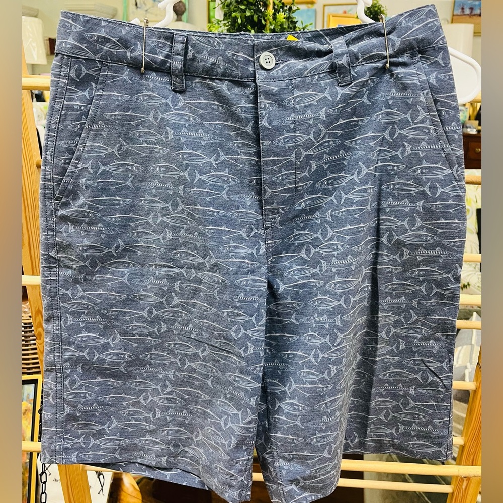 Southern Tide fish shorts